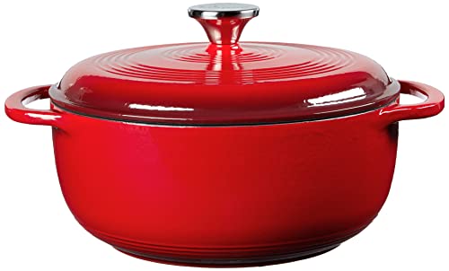 4.5 Quart Enameled Cast Iron Dutch Oven with Lid V995