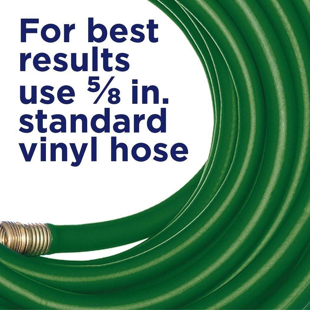 Wicker Hideaway Hose Reel with Brass In-Out Tube Y536641