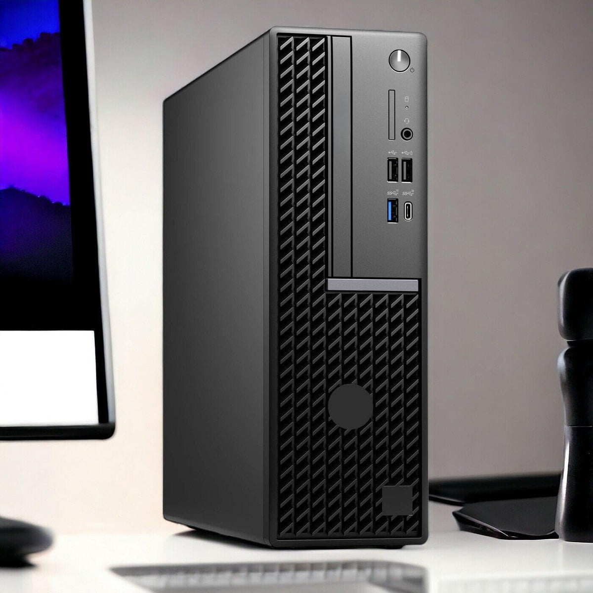 Dell OptiPlex XE4 SFF Business Desktop Computer - Intel Core 12th Gen i5-12400 (6 Core) 2.50 GHz - 16GB RAM DDR4-256GB M.2 NVMe 3.0 x4 SSD - WiFi 6, Bluetooth - Bundle with DP Cable and Mouse Pad D9016