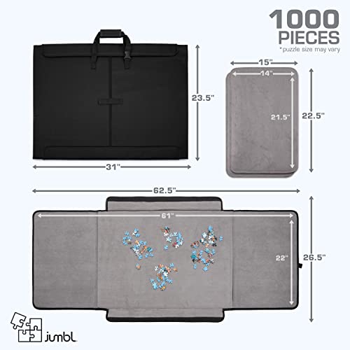1500-Piece Puzzle Caddy with Non-Slip Felt Surface M5638