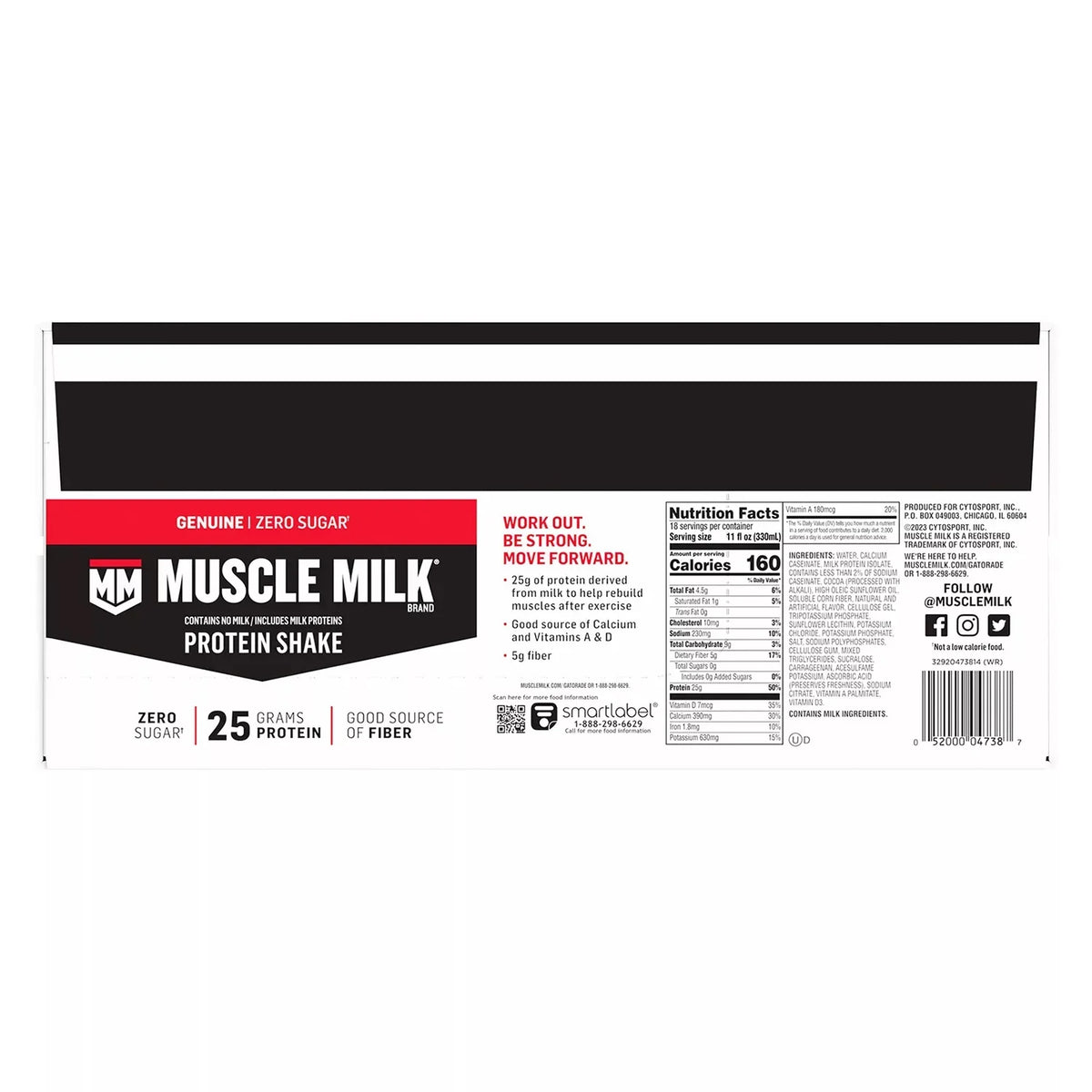 Chocolate Non-Dairy Protein Shake, 11 Fl Oz (18 Count) L6856