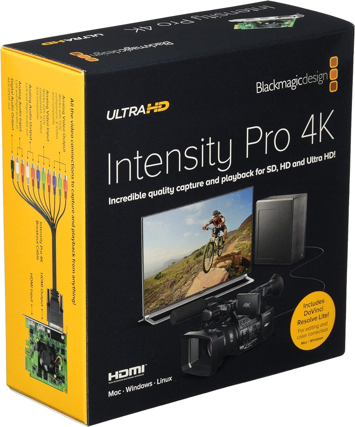 Intensity Pro 4K Capture & Playback Input/Output Card N87795