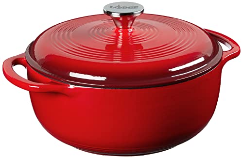 4.5 Quart Enameled Cast Iron Dutch Oven with Lid V995