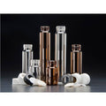 20ml Amber VOA Vial with White Polypropylene 24-400mm Solid Top Closure H839
