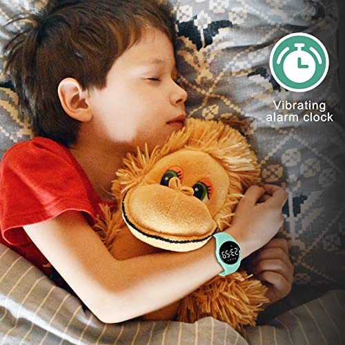 Kids Digital Watch with Alarm Clock, Pedometer, Stopwatch, Waterproof F80430