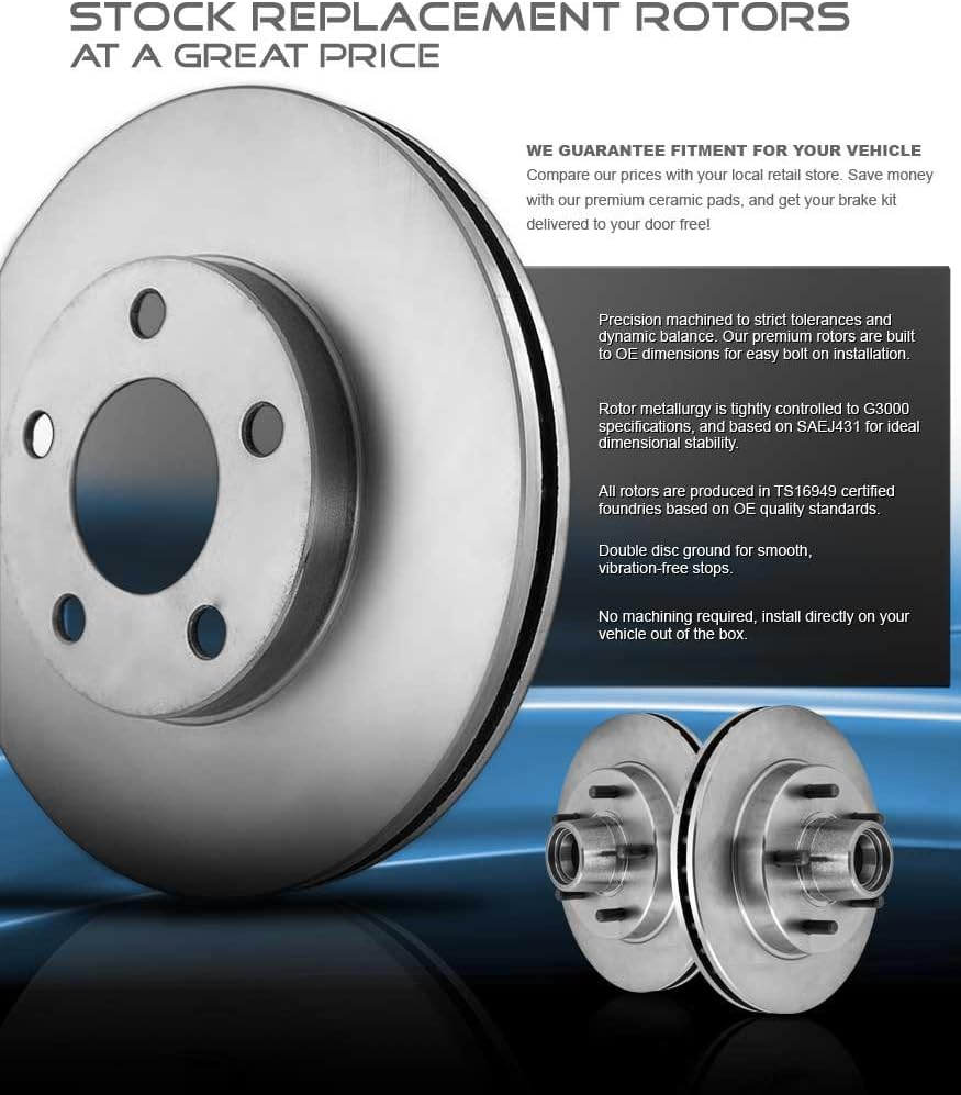 Brake Rotors Set R6547