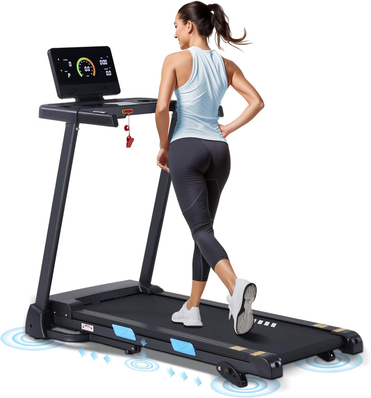 350 lbs Capacity 3.0HP Treadmill with Incline N52659