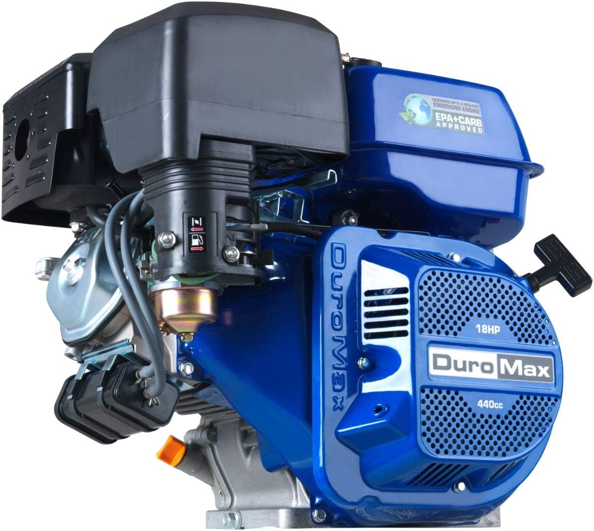 Blue 713cc V-Twin Electric Start Gas Powered Multi-Use Engine V9639