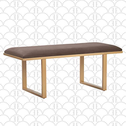 Dark Grey Velvet Bedside Bench A749
