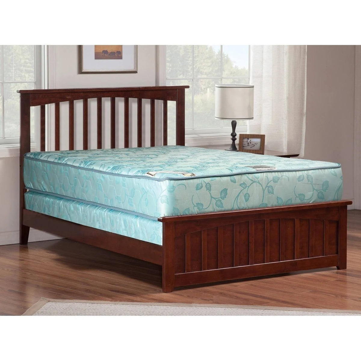 Queen Medium Firm Innerspring Mattress and Box Spring Set C351247