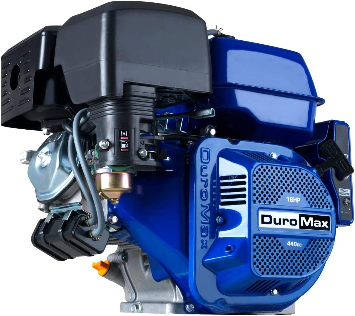Blue 713cc V-Twin Electric Start Gas Powered Multi-Use Engine V9639