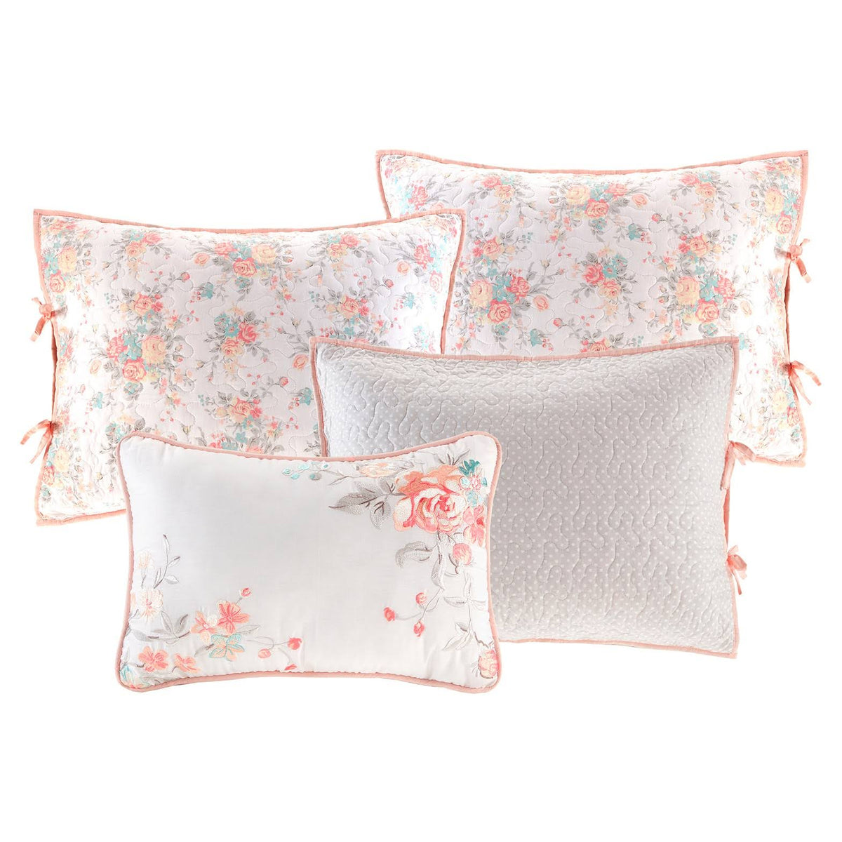 6 Piece Cotton Percale Daybed Cover Set N495687