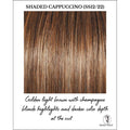 Shaded Cappuccino Wig U82605