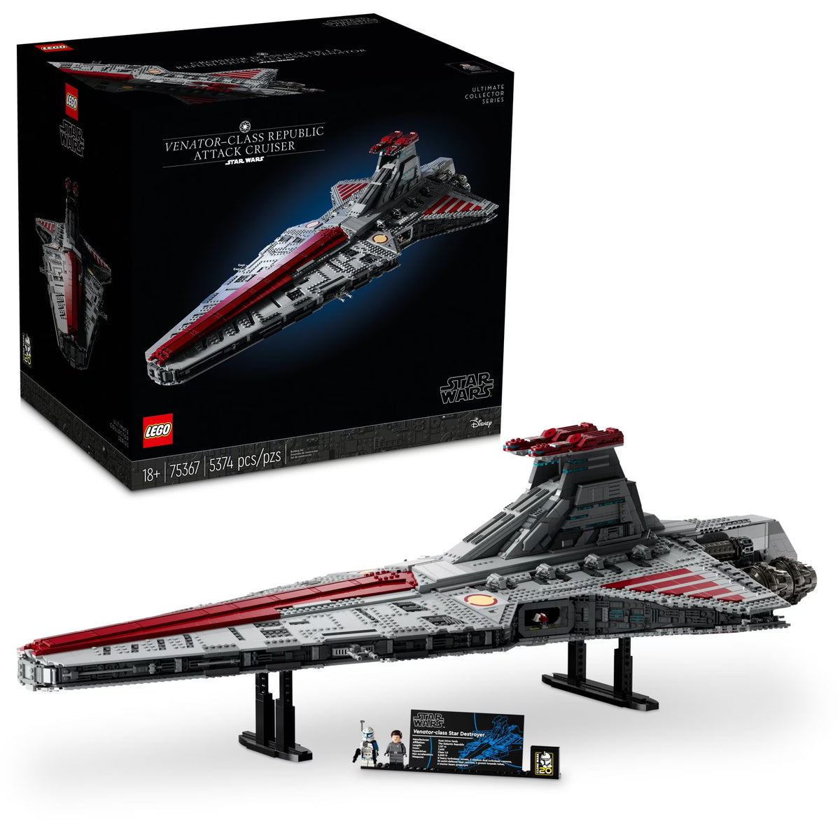 LEGO Star Wars Venator-Class Republic Attack Cruiser Ultimate Collector Series Building Set B451084