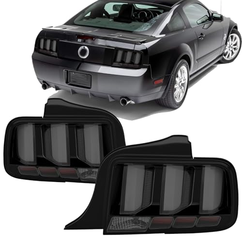 Black Housing Clear Lens LED Tail Lights Assembly C314