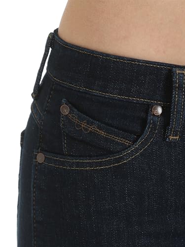 Mid Rise Boot Cut Riding Jean Q708