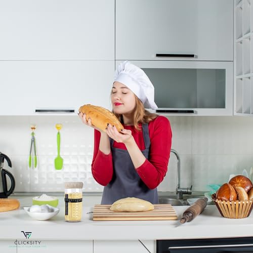Sourdough Bread Starter Kit with Thermometer and Elastic Feeding Band Y8812