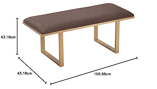 Dark Grey Velvet Bedside Bench A749