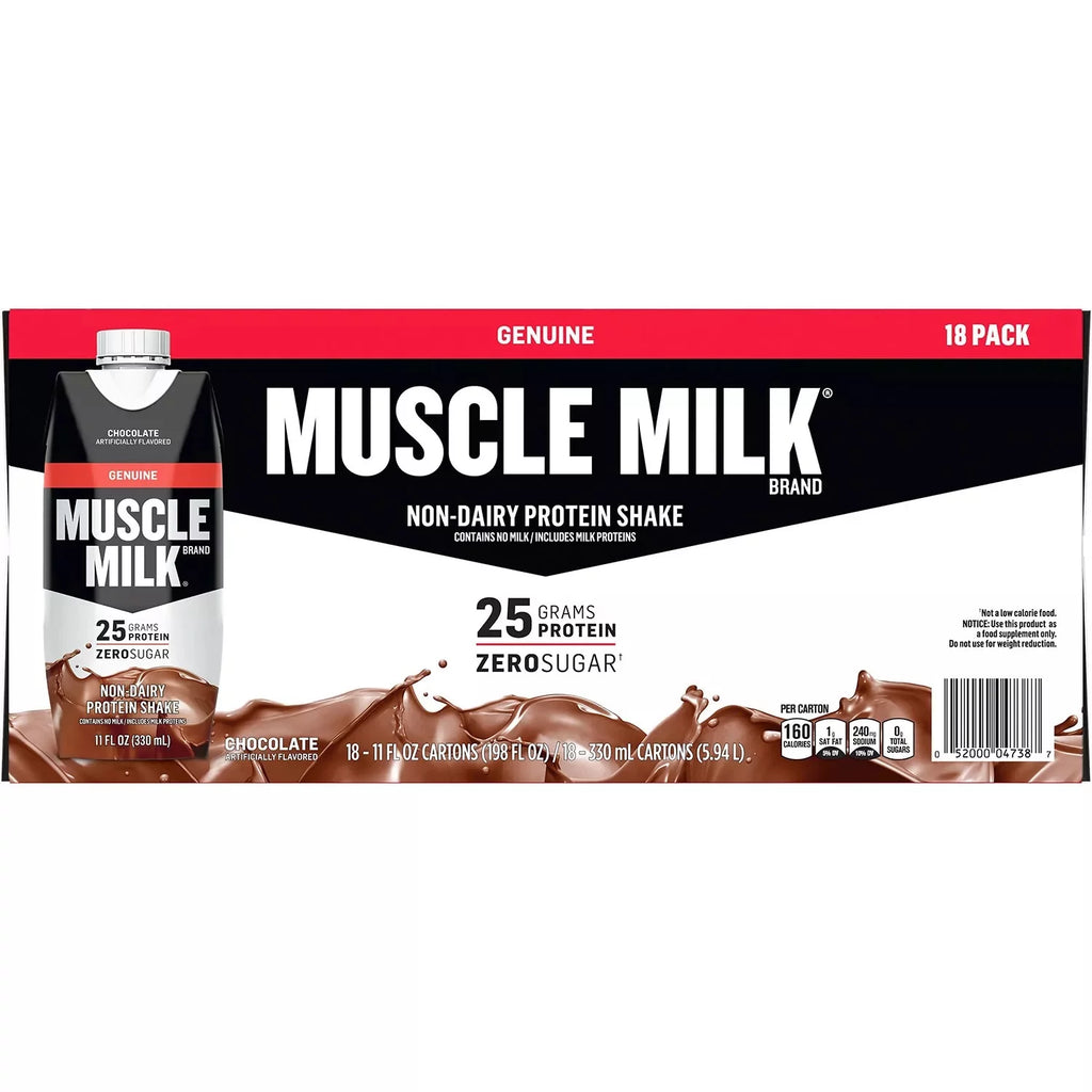 Chocolate Non-Dairy Protein Shake, 11 Fl Oz (18 Count) L6856