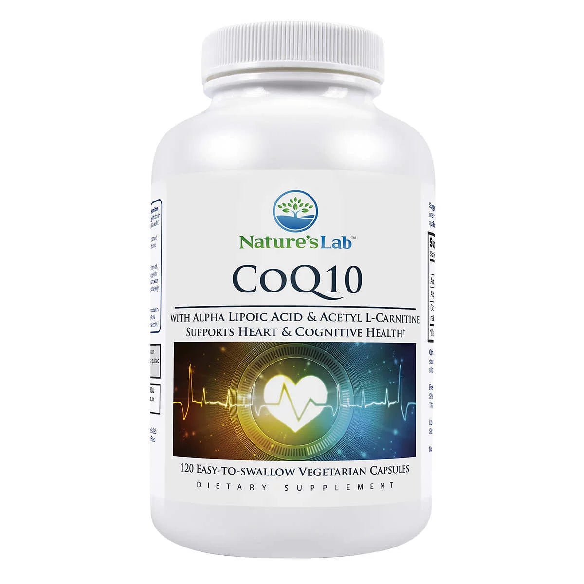 120 Vegetarian Capsules CoQ10 Alpha Lipoic Acid Acetyl L-Carnitine E2752