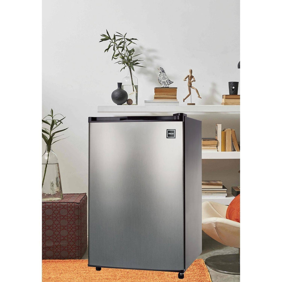 4.5 Cu. ft. Mini Fridge Stainless Steel I277333