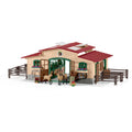 Farm Life Stable with Horses and Accessories Figurine H709641