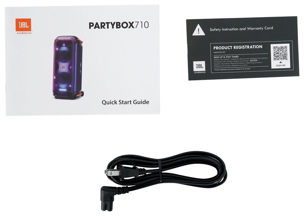 Portable Bluetooth Party Box Speaker with Deep Bass L59818