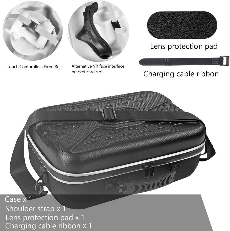 Hard Case for VR Gaming Headset with Shoulder Strap T4151