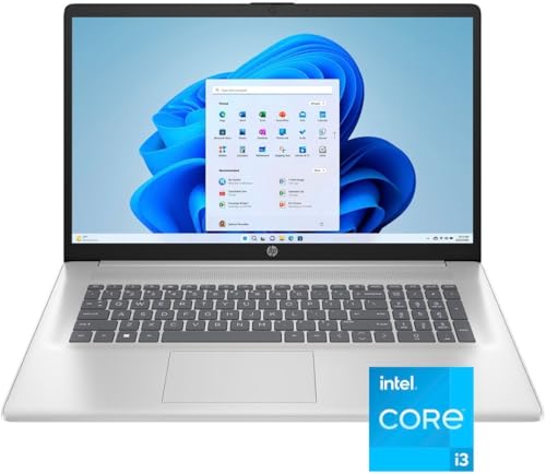 17.3" FHD Laptop, 32GB RAM, 2TB SSD, Intel 12th Gen i3 Processor, Windows 11 Pro, Silver O1310
