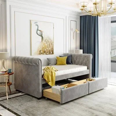 Twin Daybed with Trundle Y21499