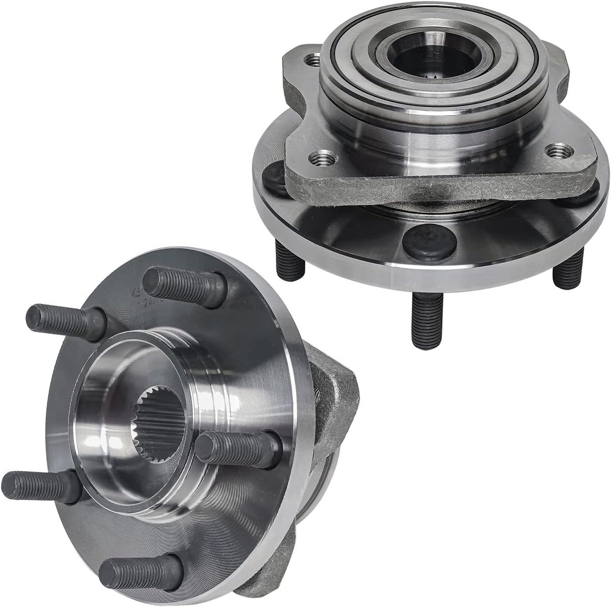 5 Lug Front Wheel Hub Bearings Assemblies 2pc Set T903246