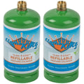 1lb Empty Refillable Propane Cylinder Tank I12767