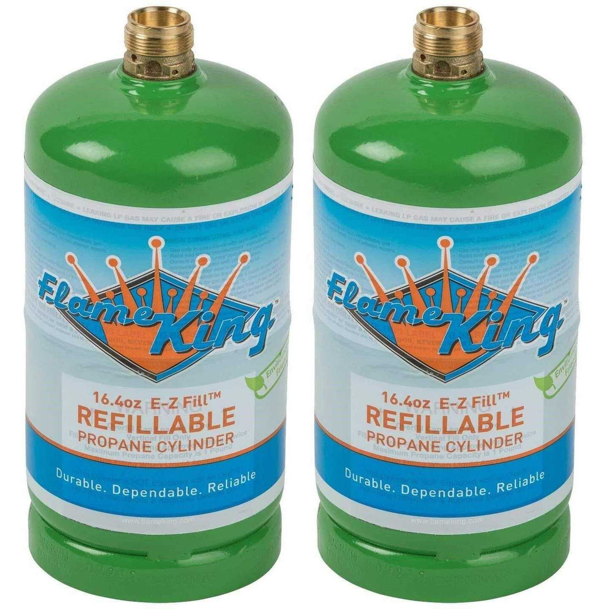 1lb Empty Refillable Propane Cylinder Tank I12767