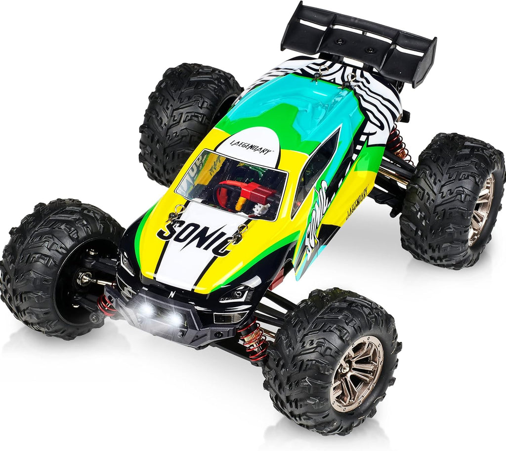 Off Road Remote Control Car 4x4 Truck 1:16 Scale Black Yellow O2176