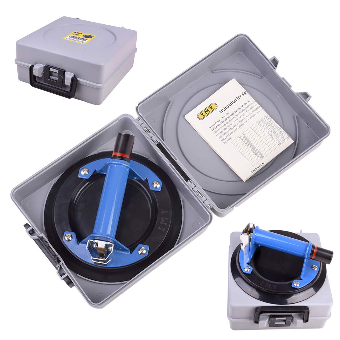 8 Glass Suction Cup with Metal Handle C5938