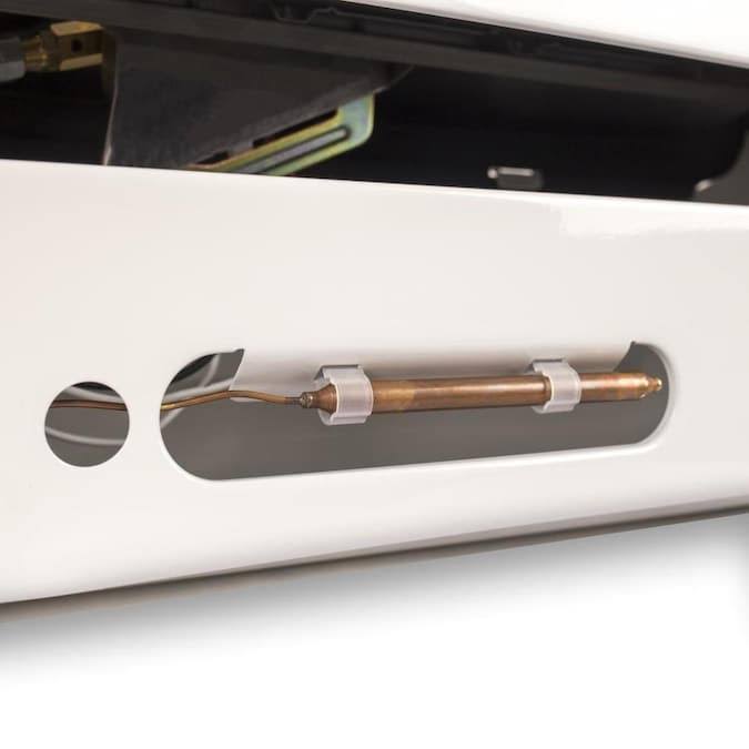 White Wall or Floor Mount Indoor Natural Gas or Liquid Propane Vent-Free Convection Heater G44476
