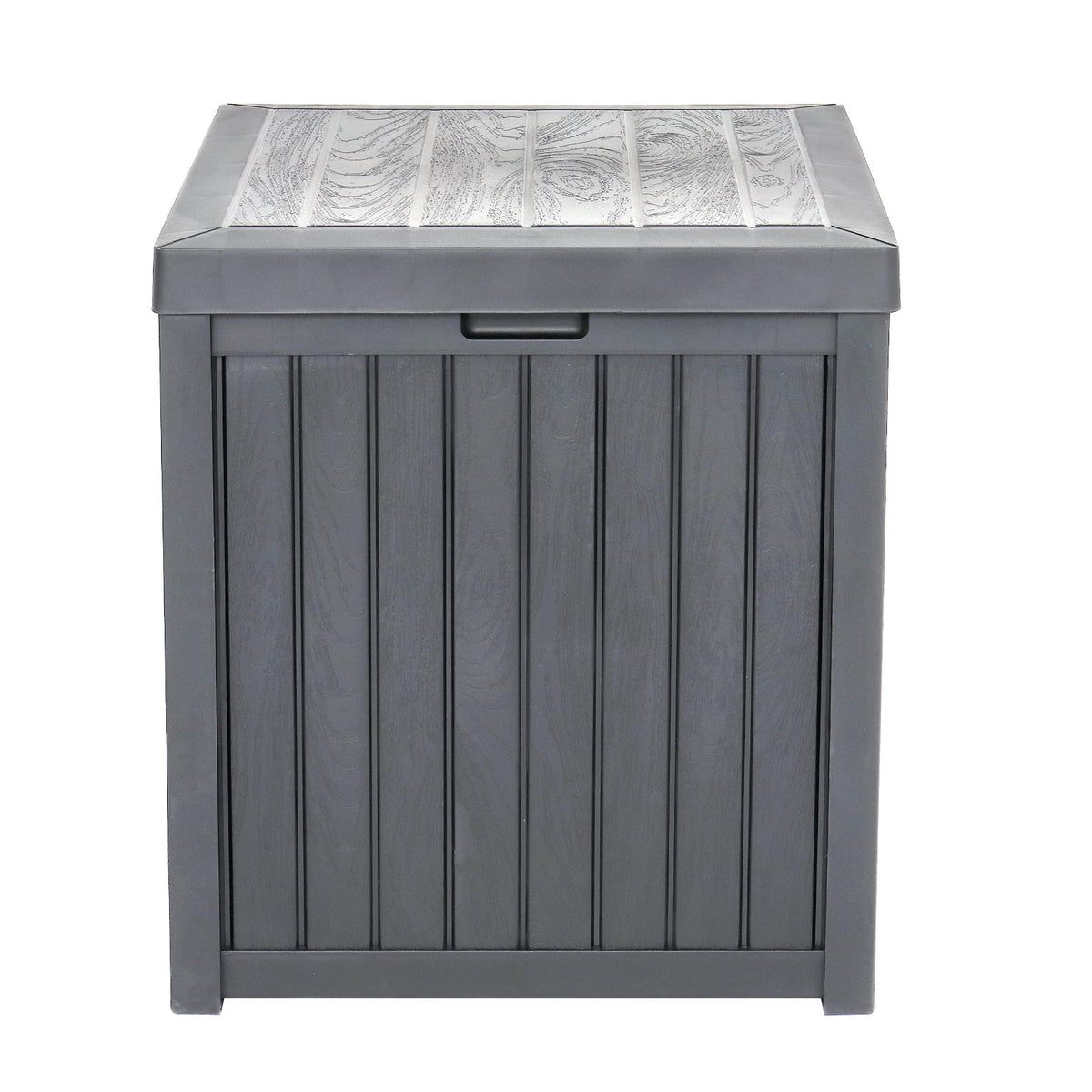 Grey 51gal Plastic Storage Deck Box Q230