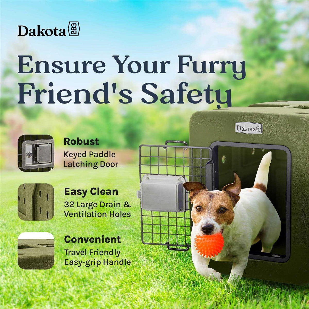 Framed Door Kennel Y501