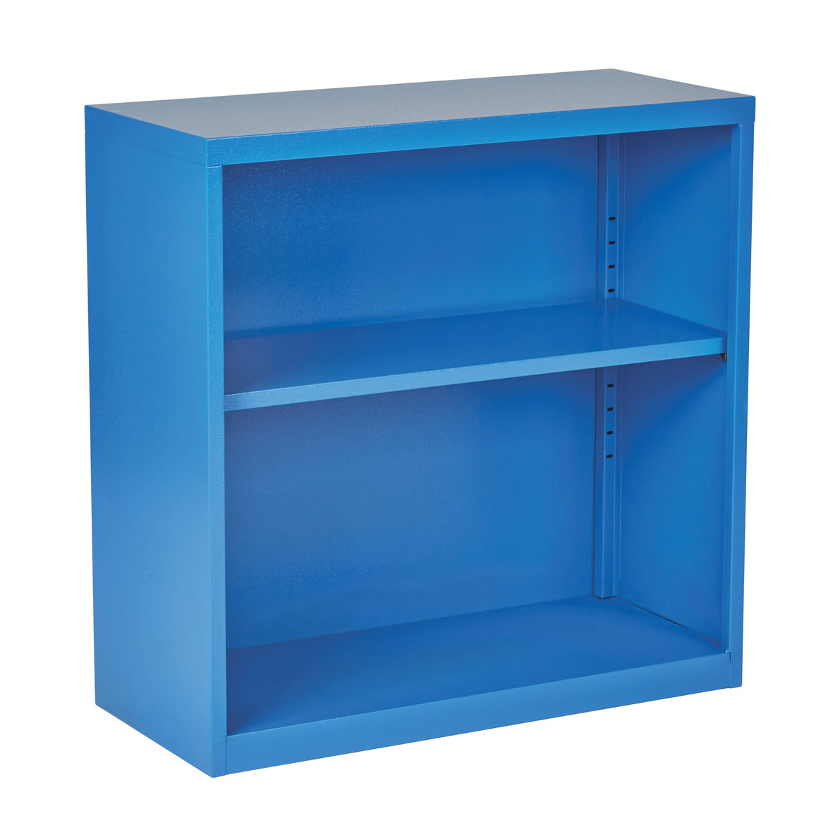 White Metal Bookcase J32677