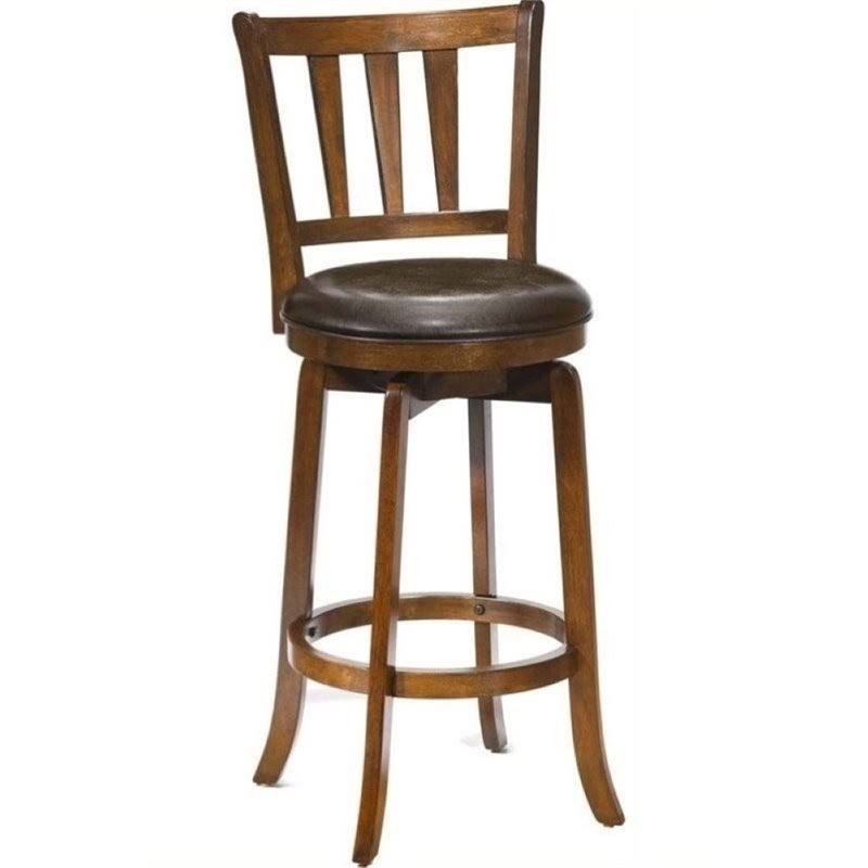 Swivel Counter Stool in Cherry T4018