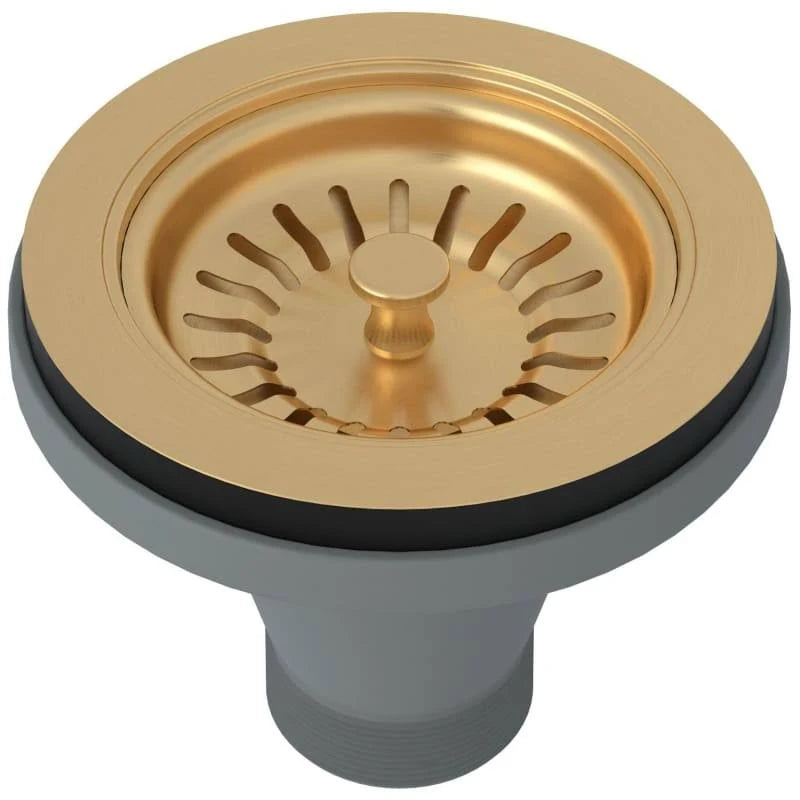 Satin English Gold Basket Strainer T739406