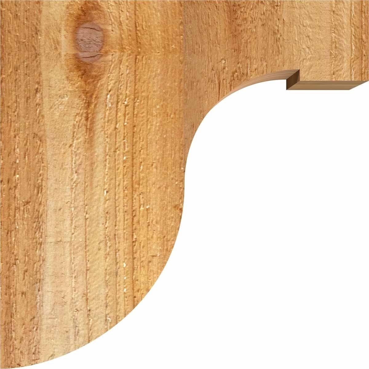 Rough Sawn Cedar Corbel P358