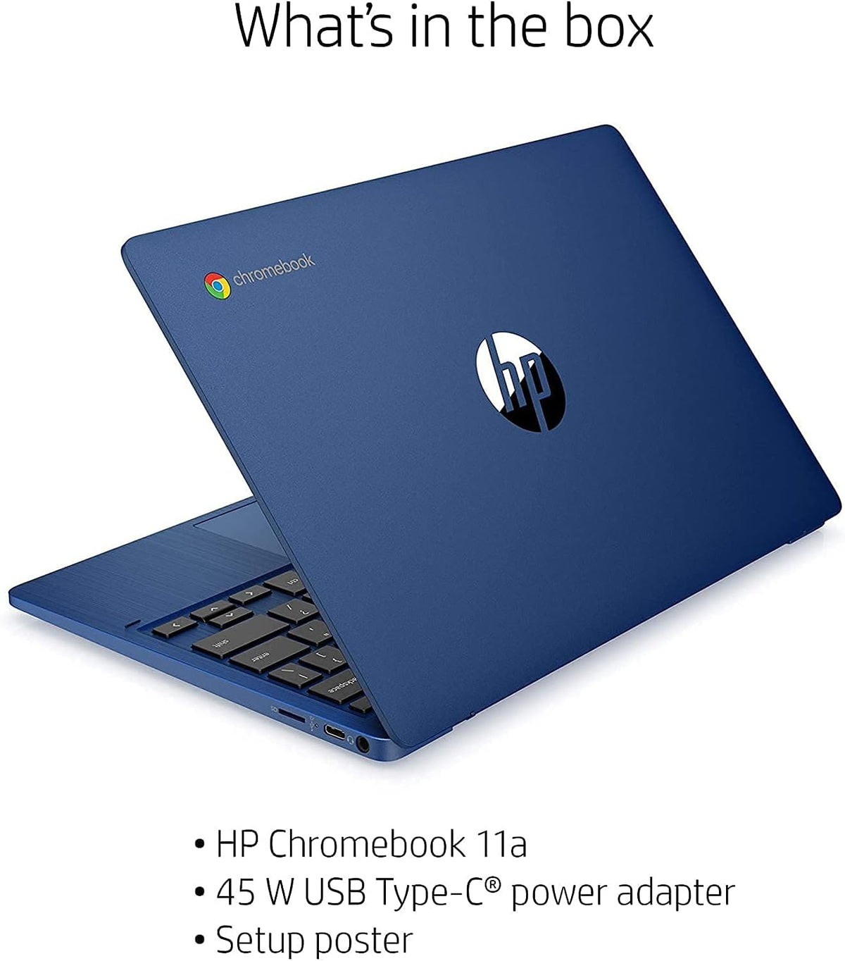 11.6 HD Anti-Glare Chromebook, 4GB RAM, 128GB Storage C166