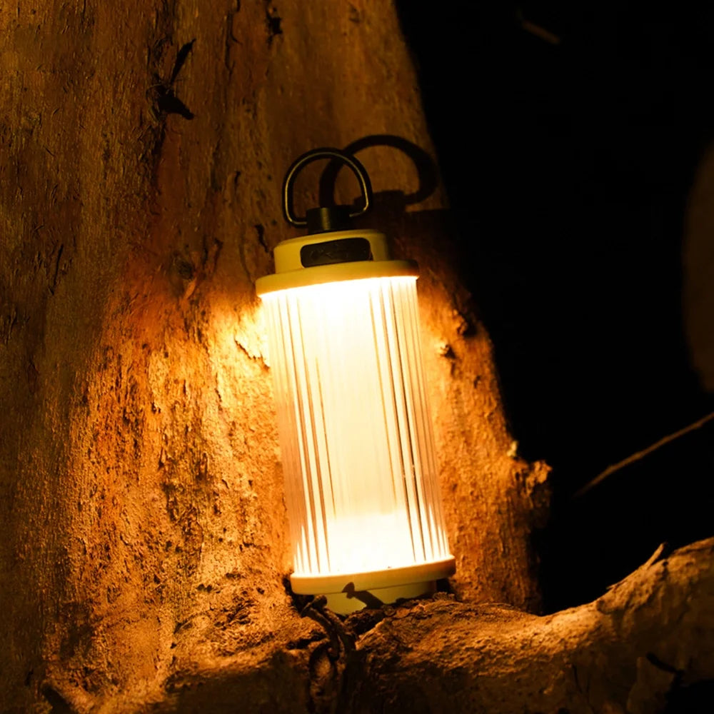 USB Rechargeable Portable Tent Lantern with Stepless Dimming C64730