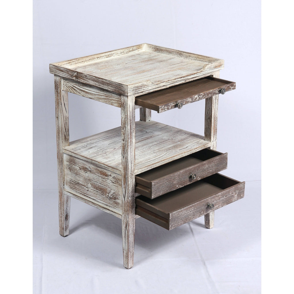 Weathered Rectangle Accent Table O928376