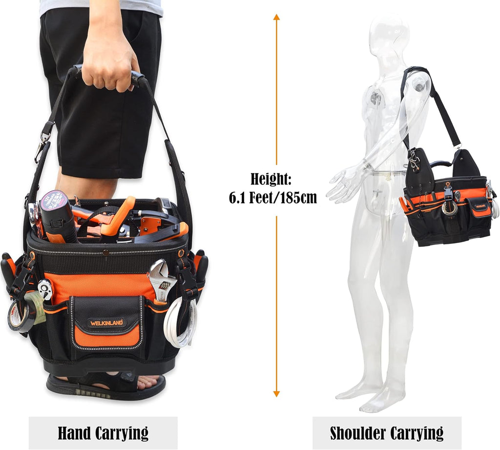 Hard-Based Open-Top Tool Bag A103