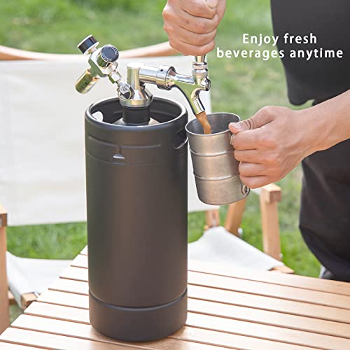128oz Stainless Steel Pressurized Growler Tap System O91132