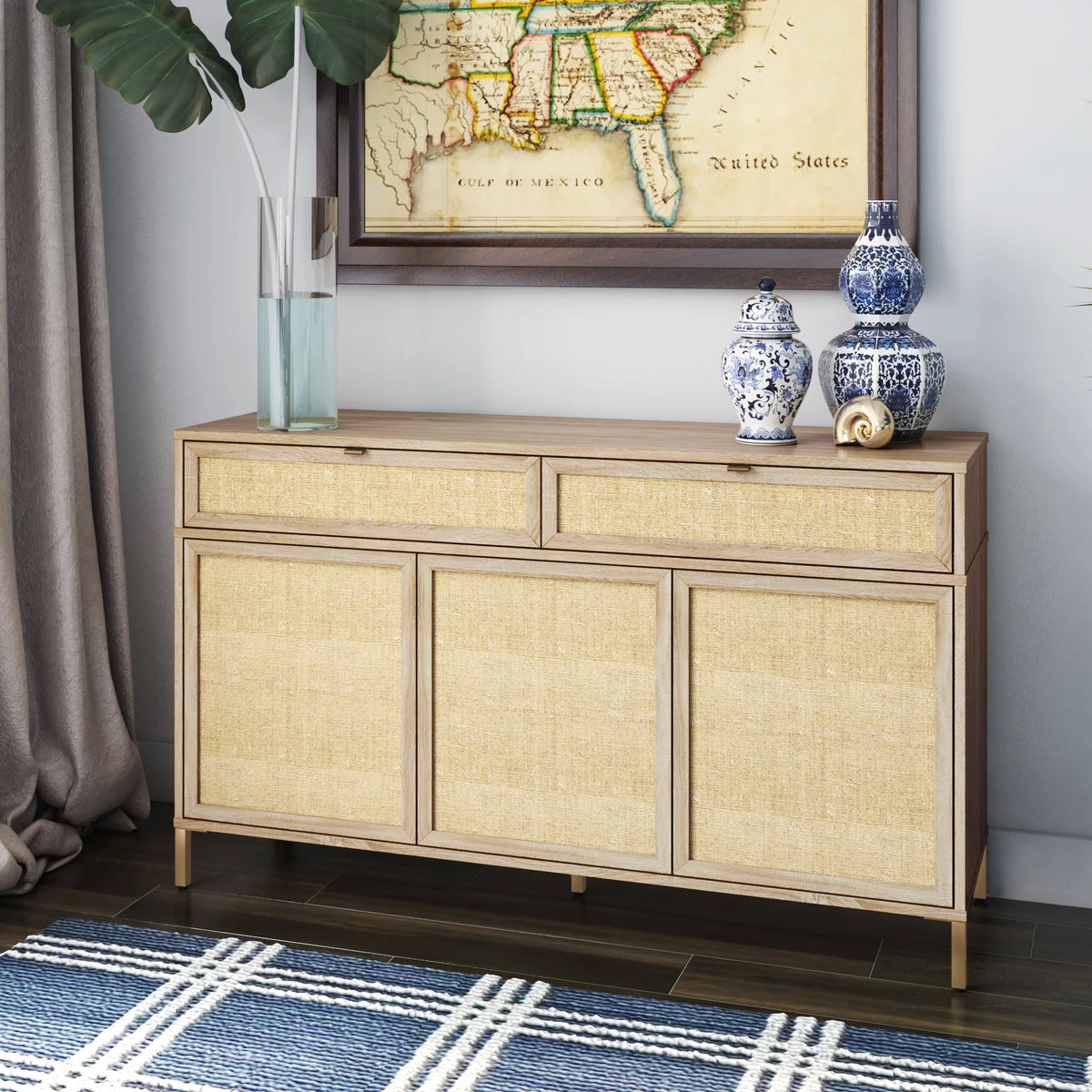 52" Sideboard with Drawers V500039