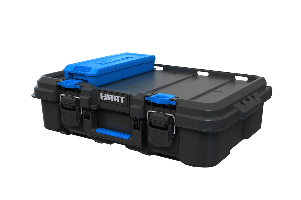 Stack System Tool Box with Small Blue Organizer & Dividers B798864