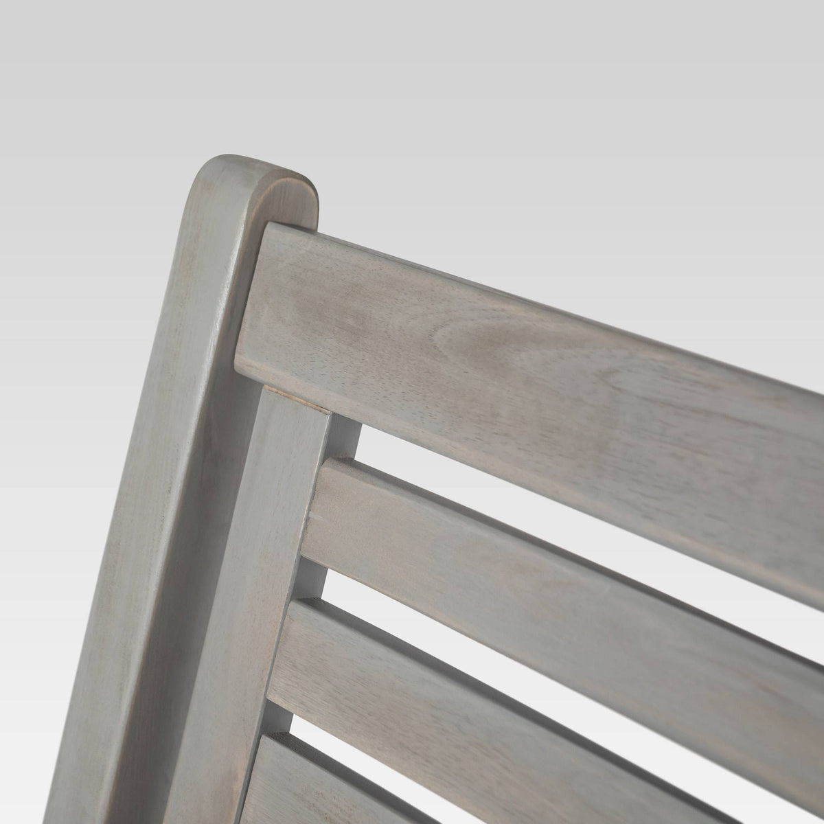 Gray Wash Acacia Wood Outdoor Rocking Chair W4303